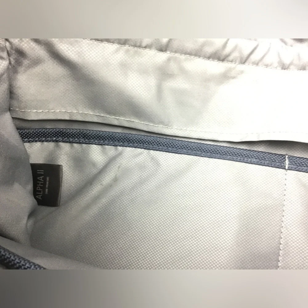 TUMI Alpha 2 Expandable Messenger Bag Black Ballistic Nylon
